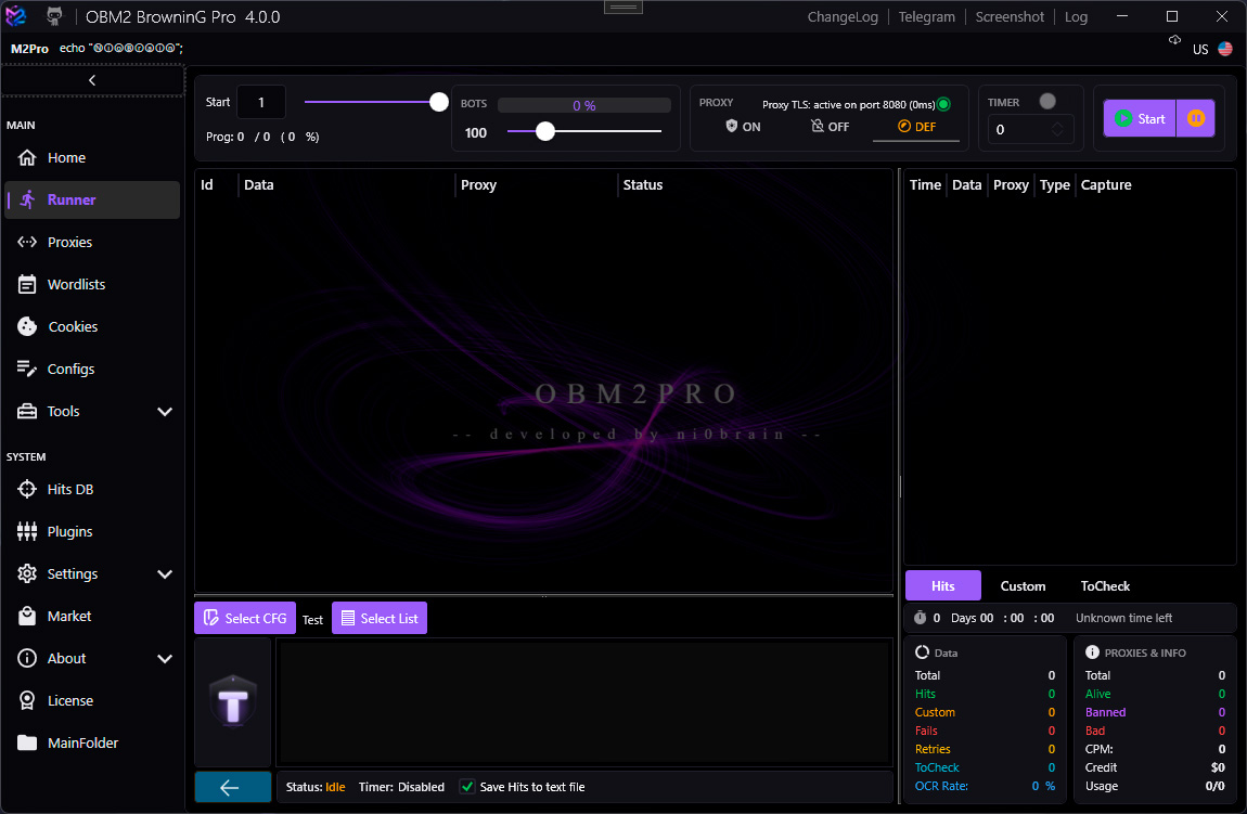 Usage Guide — OBM2 Pro